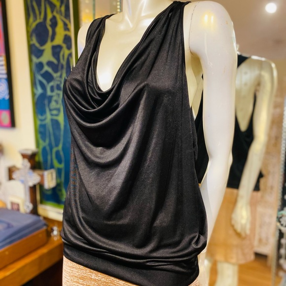 Jean Paul Gaultier Top Size Medium Very Stretchy 100% polyester - Picture 8 of 14